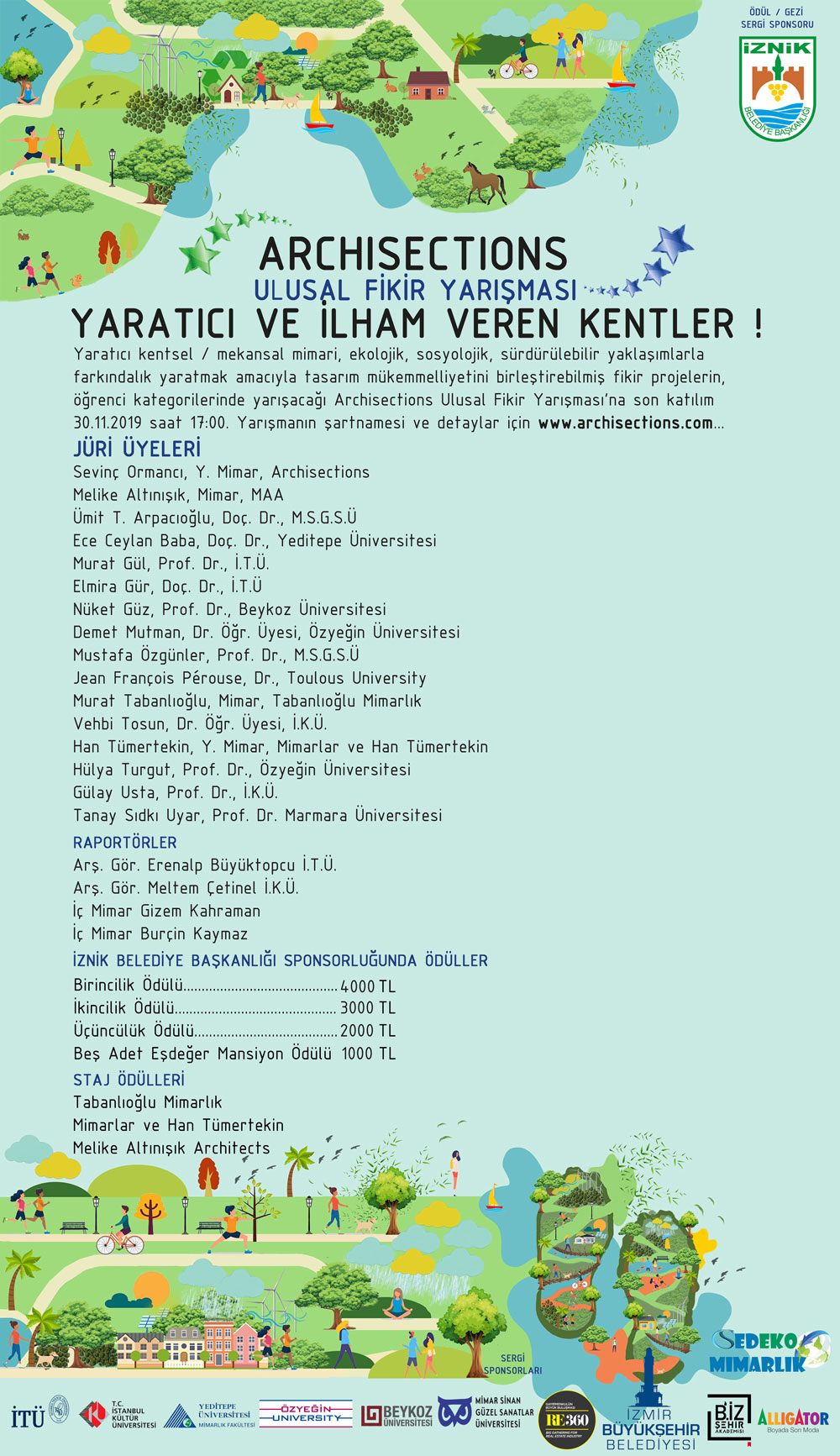 "Archisections Ulusal Fikir Yarışması Sergisi"