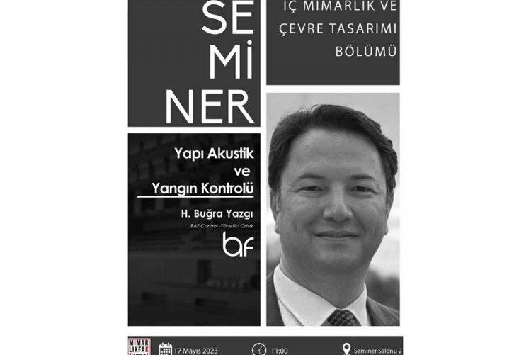 "Yapı Akustiği ve Yangın Kontrolü" Semineri