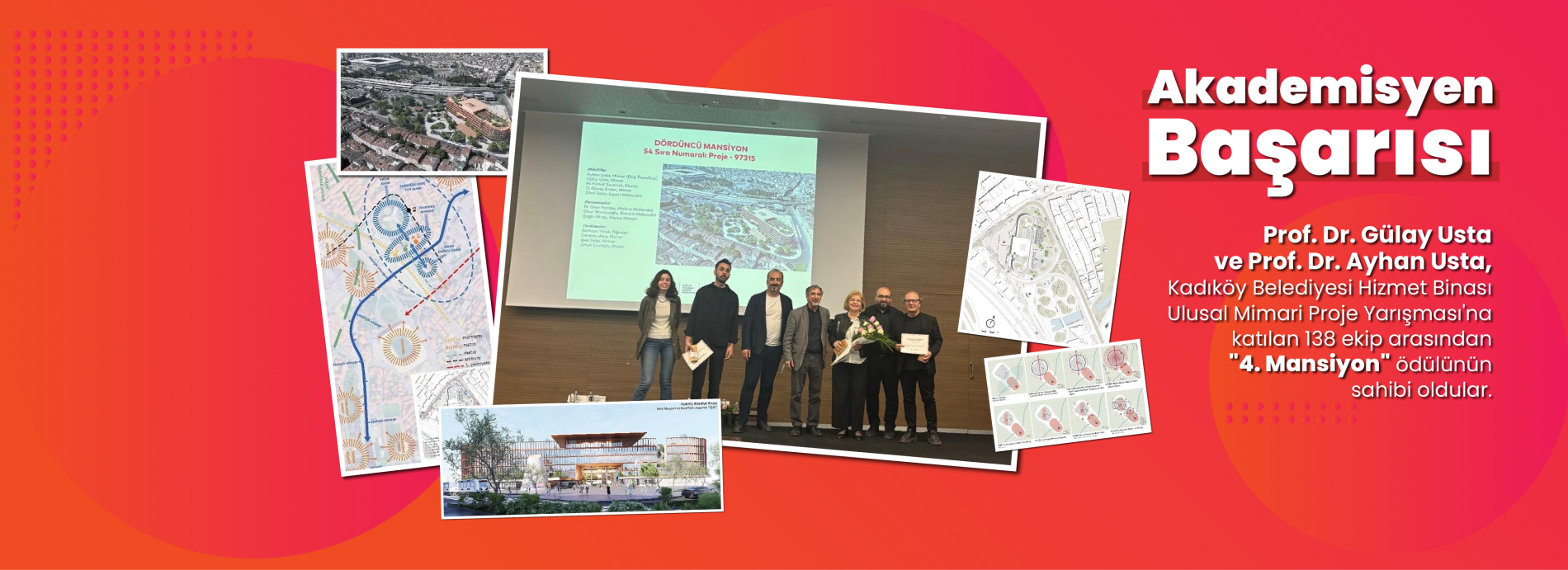 Prof. Dr. Gülay Usta ve Prof. Dr. Ayhan Usta'nın Başarısı